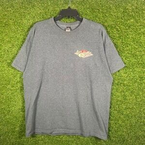 Vintage Rusty Del Mar California T Shirt XL Gray Graphic Tee Est 1986